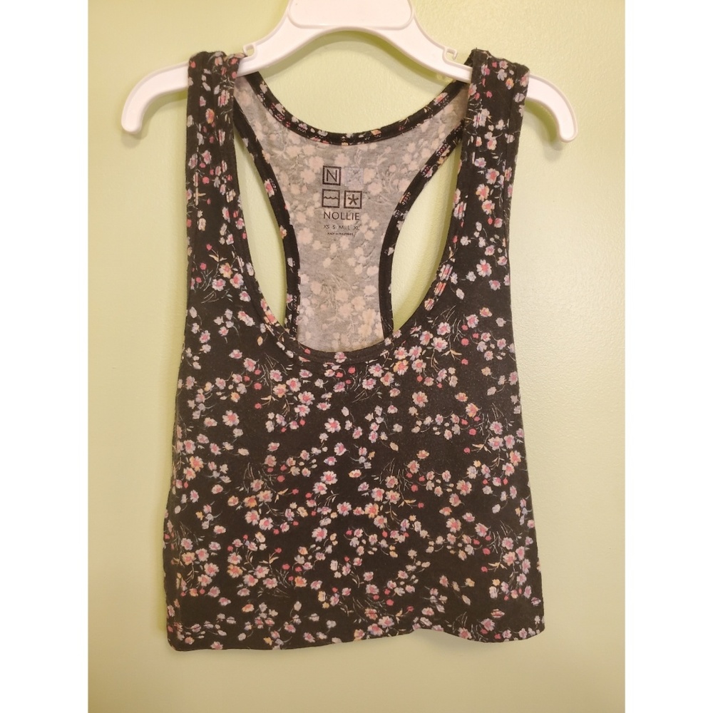 Floral crop top